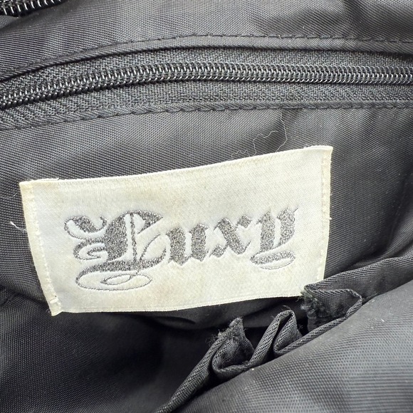 Luxy Black Crochet Rope Braided Shoulder Purse handbag‎ - Picture 4 of 6